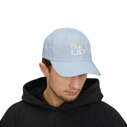 Embroidered Dad Cap - Never Give Up