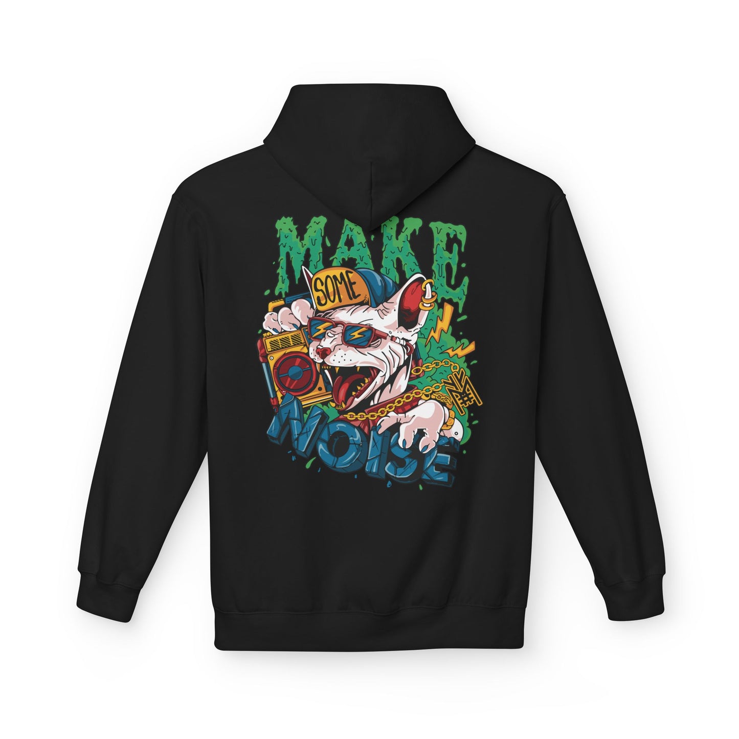 Make Some Noise Cat Hoodie