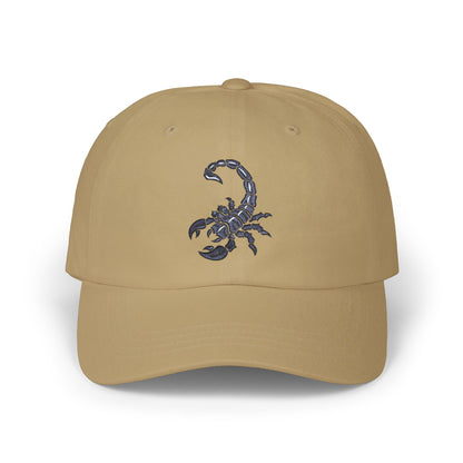 Embroidered Scorpion Classic Dad Cap