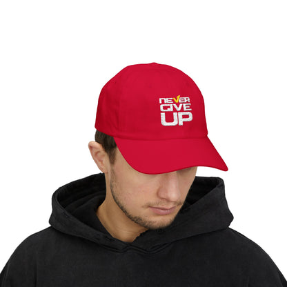 Embroidered Dad Cap - Never Give Up