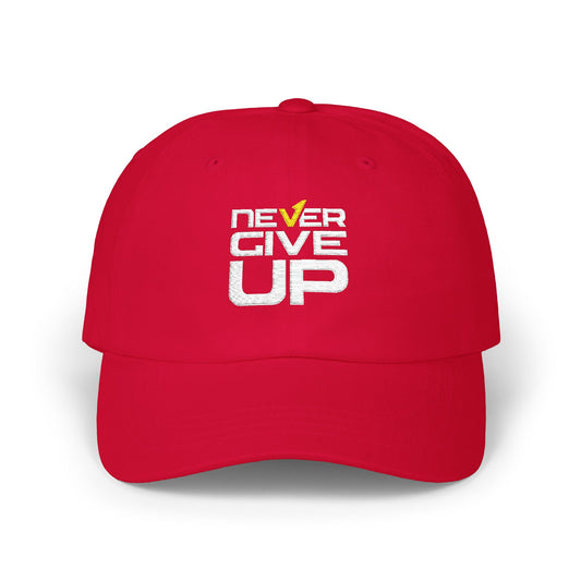 Embroidered Dad Cap - Never Give Up