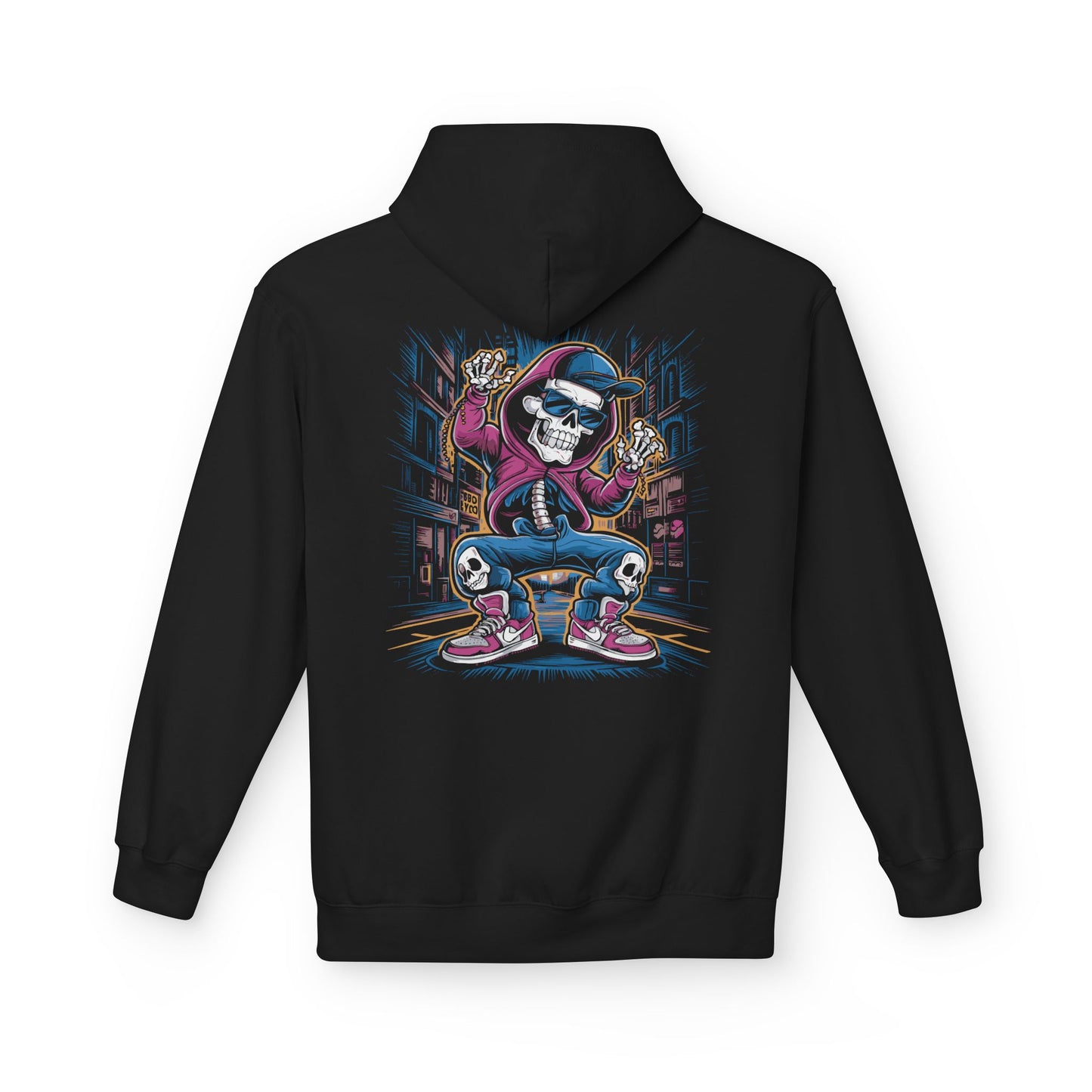 Vibrant Skeleton Hoodie