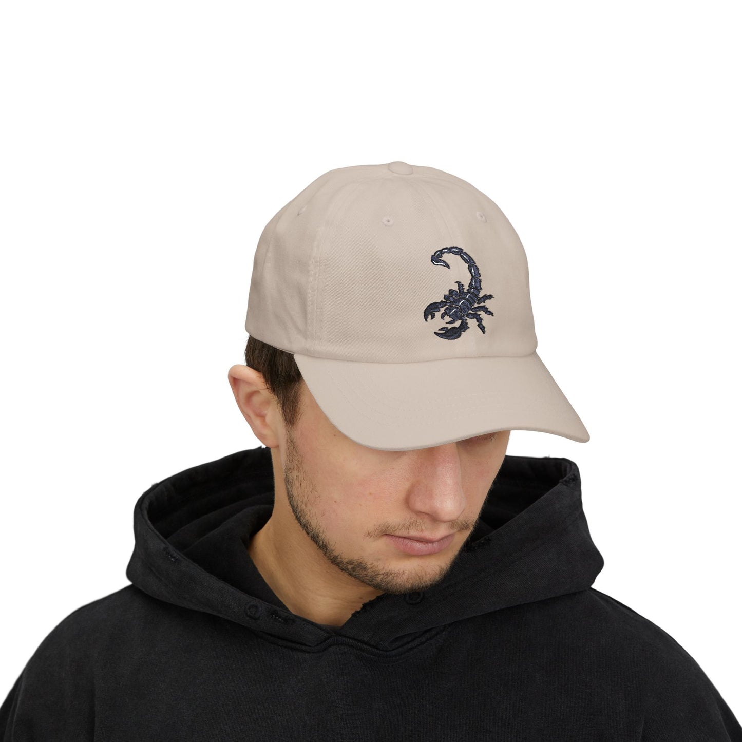 Embroidered Scorpion Classic Dad Cap