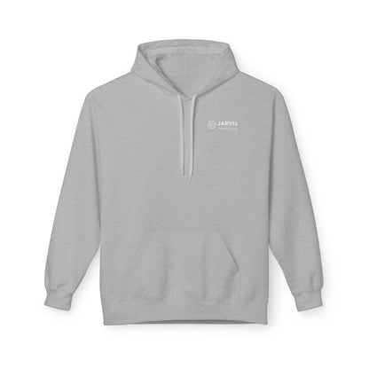 Hoodie — Classic White Midweight Fleece Pullover