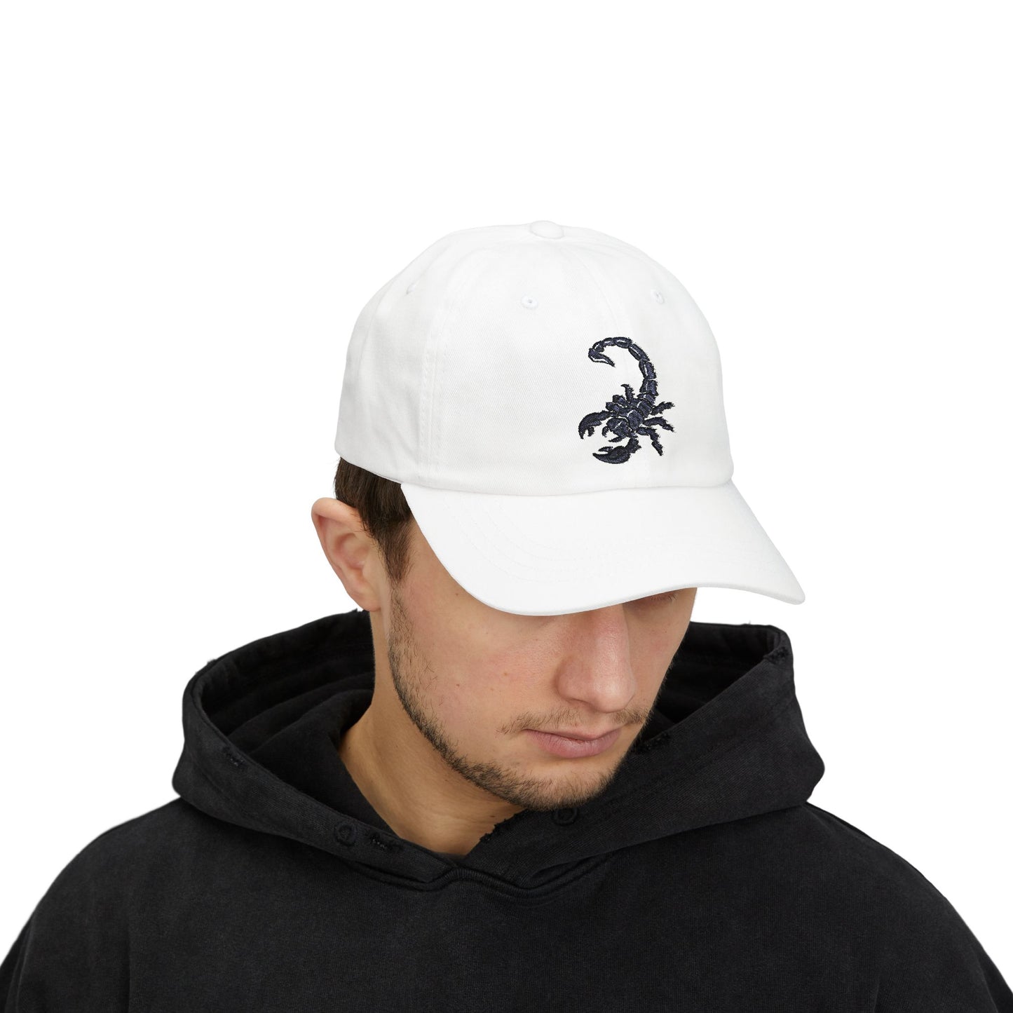 Embroidered Scorpion Classic Dad Cap