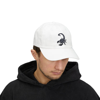 Embroidered Scorpion Classic Dad Cap