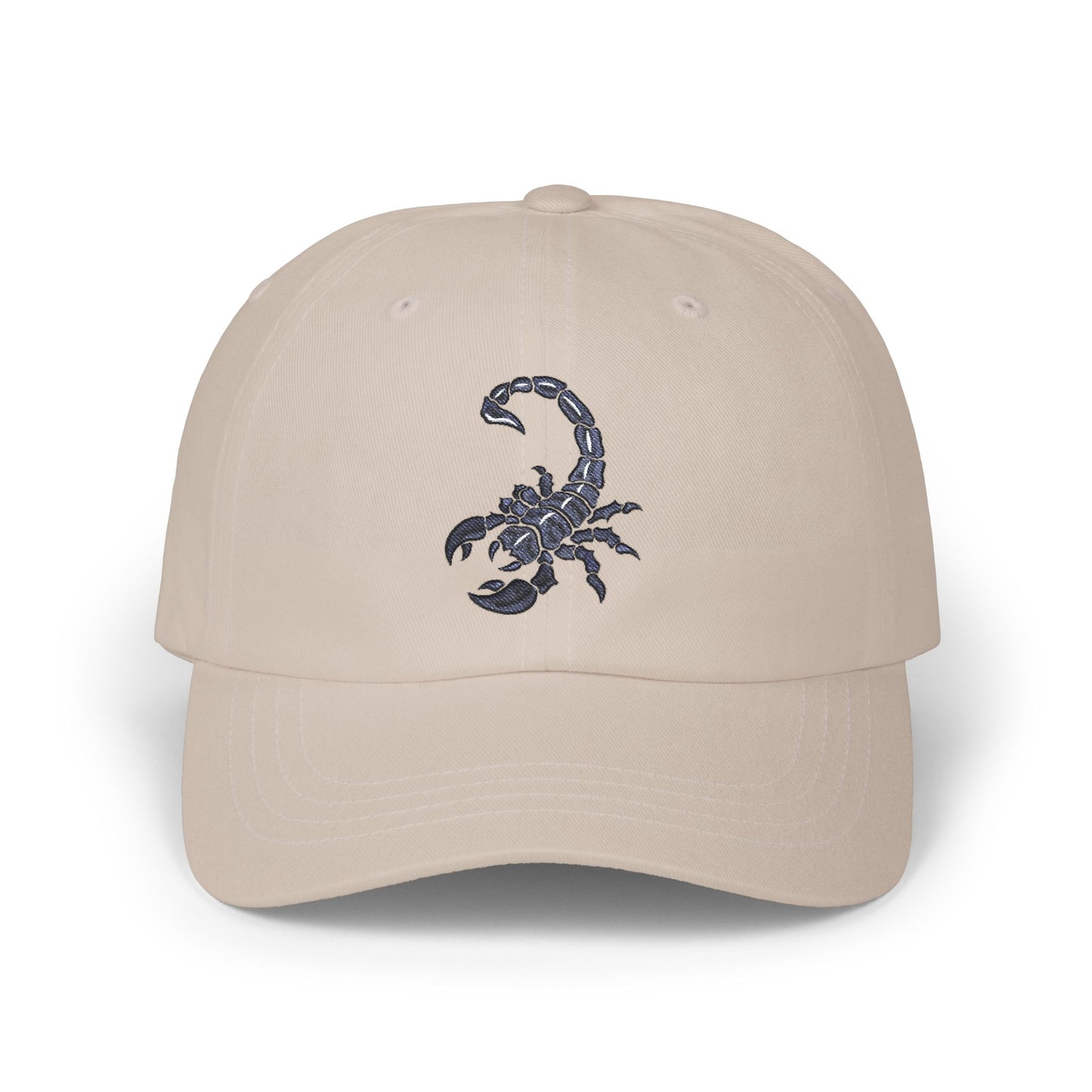 Embroidered Scorpion Classic Dad Cap
