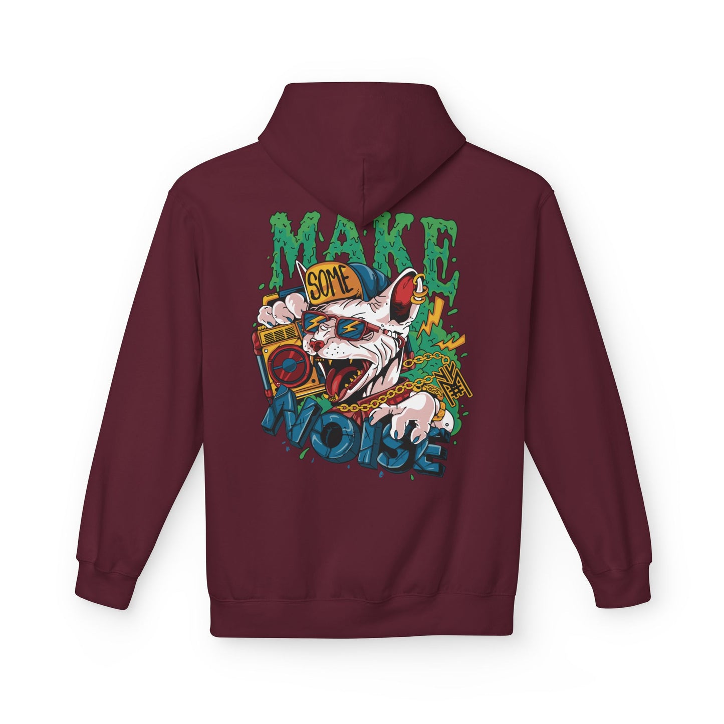 Make Some Noise Cat Hoodie