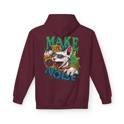 Make Some Noise Cat Hoodie