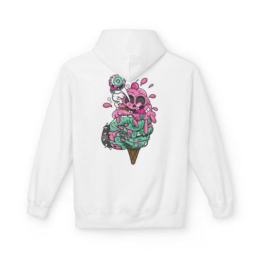 Playful Ice Cream Monster Unisex Hoodie