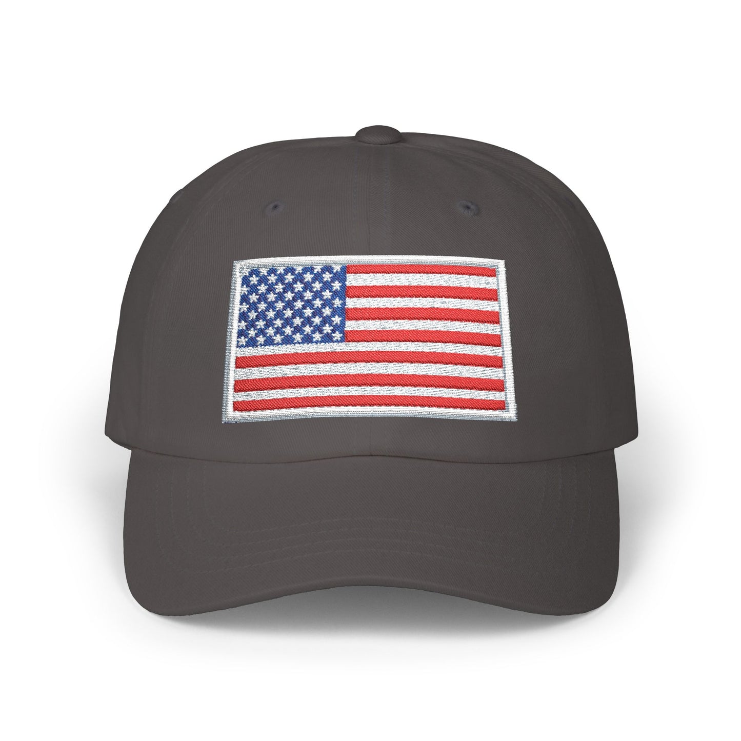 Dad Cap - Embroidered American Flag