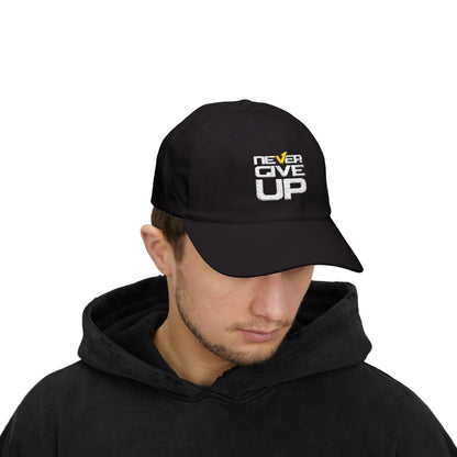Embroidered Dad Cap - Never Give Up