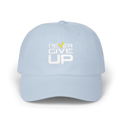 Embroidered Dad Cap - Never Give Up