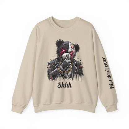 Punk Panda Sweatshirt - Shhh
