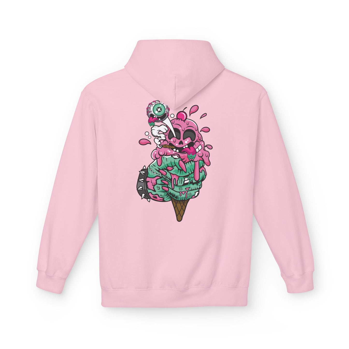 Playful Ice Cream Monster Unisex Hoodie