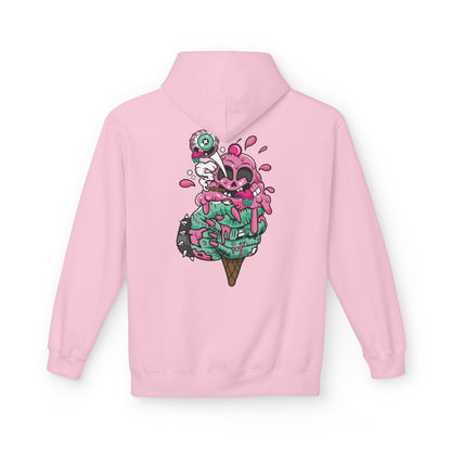 Playful Ice Cream Monster Unisex Hoodie