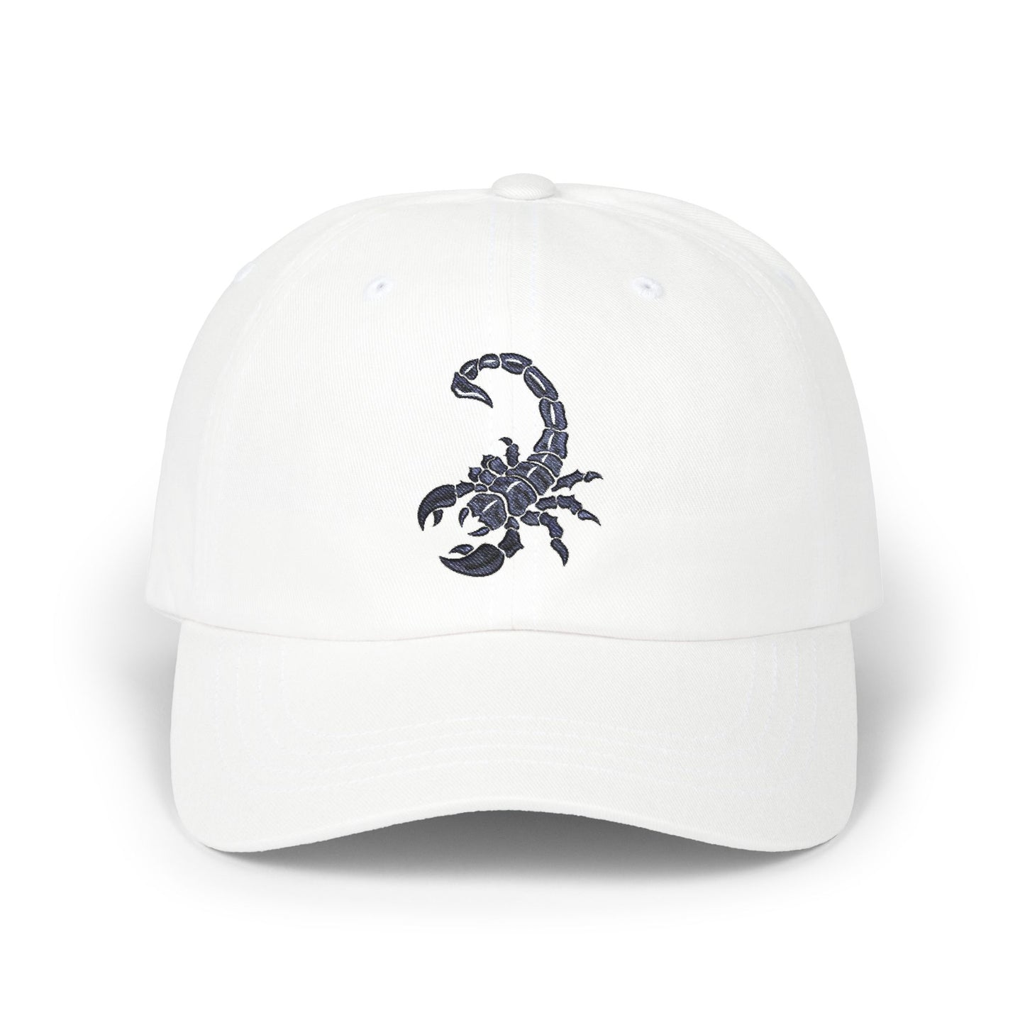 Embroidered Scorpion Classic Dad Cap