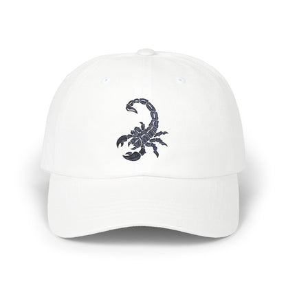 Embroidered Scorpion Classic Dad Cap