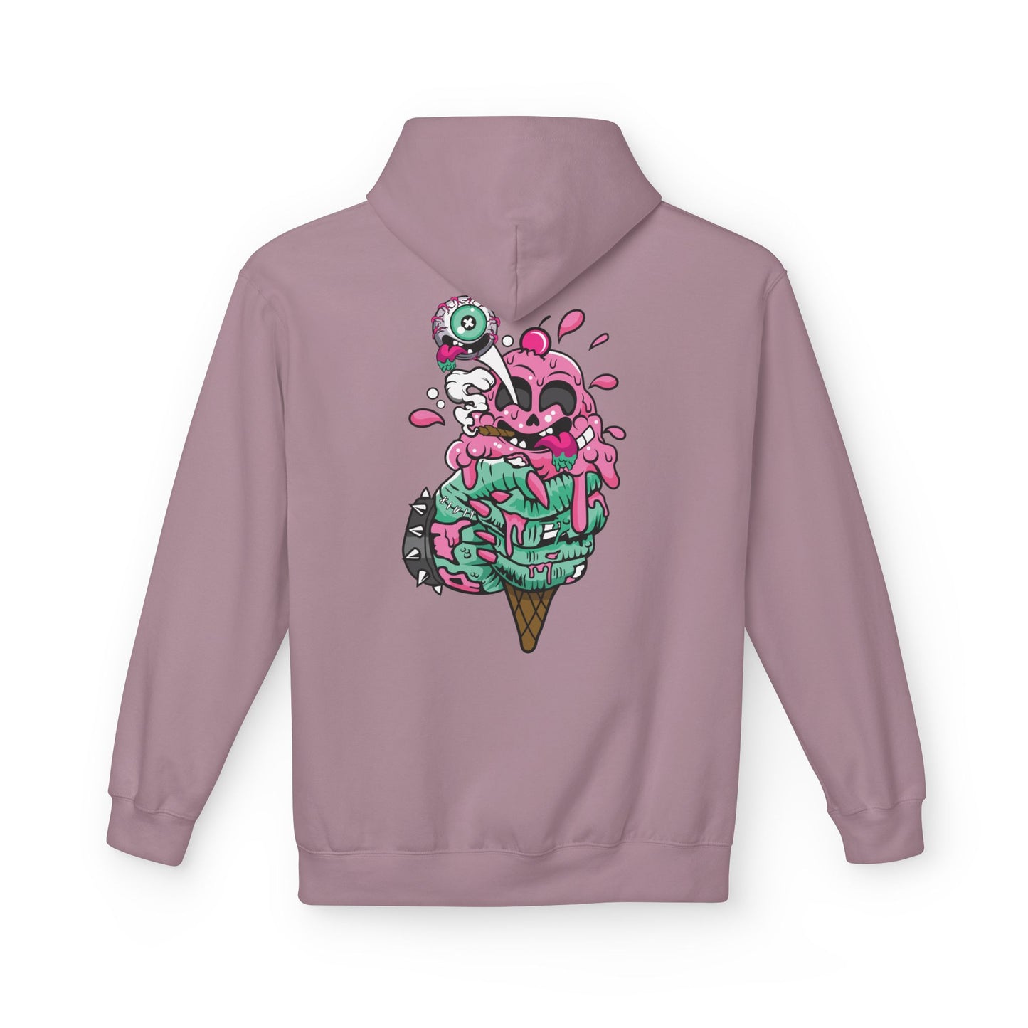 Playful Ice Cream Monster Unisex Hoodie