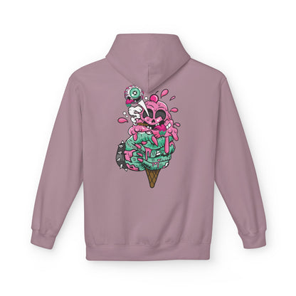 Playful Ice Cream Monster Unisex Hoodie