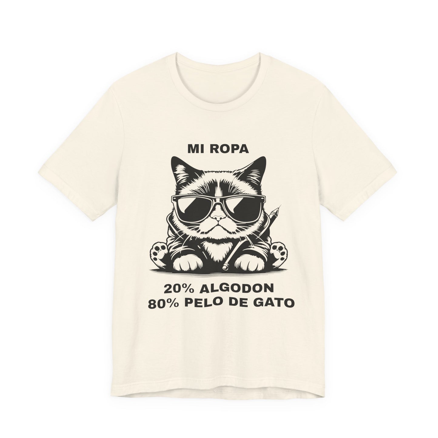 Cool Cat T-Shirt Fun Graphic Tee