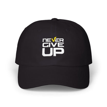 Embroidered Dad Cap - Never Give Up