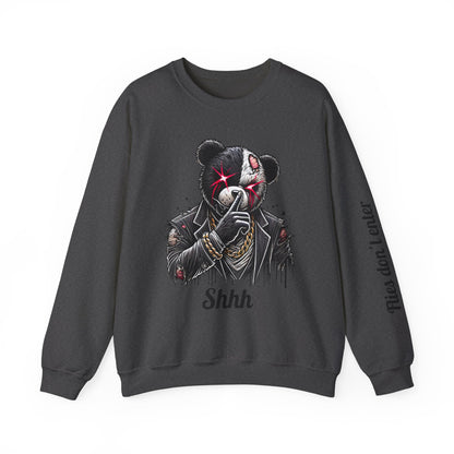 Punk Panda Sweatshirt - Shhh