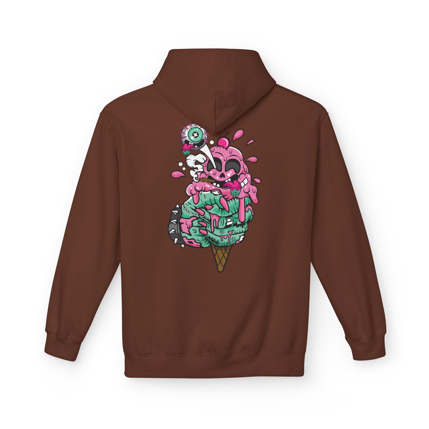 Playful Ice Cream Monster Unisex Hoodie