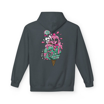 Playful Ice Cream Monster Unisex Hoodie