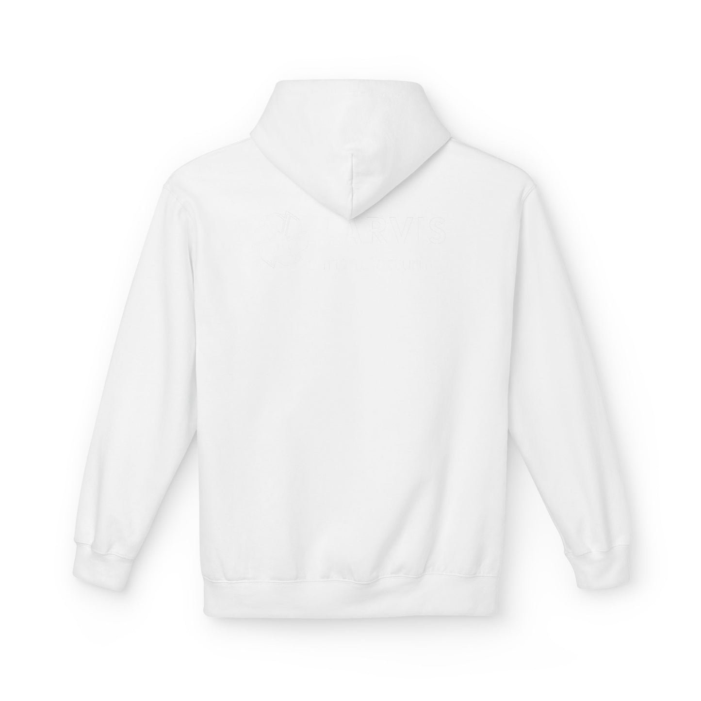 Hoodie — Classic White Midweight Fleece Pullover