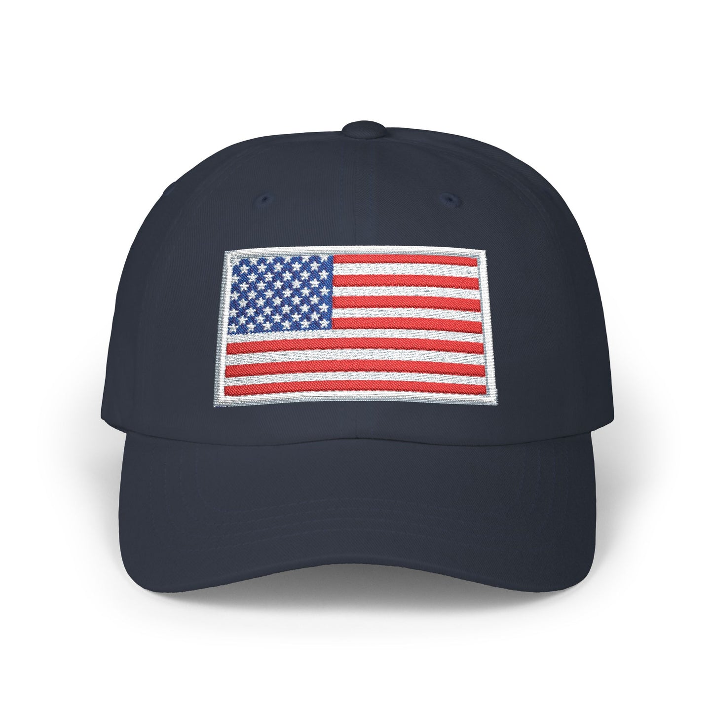 Dad Cap - Embroidered American Flag