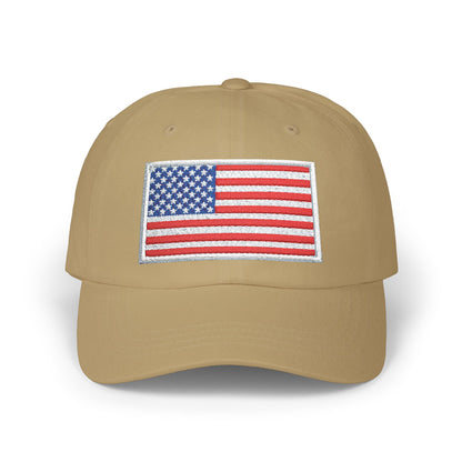 Dad Cap - Embroidered American Flag