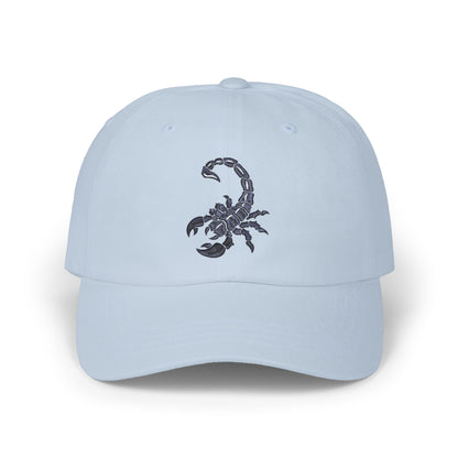 Embroidered Scorpion Classic Dad Cap