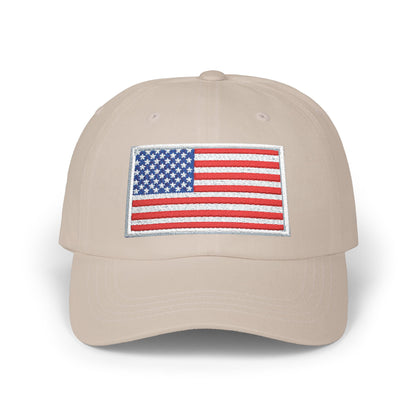 Dad Cap - Embroidered American Flag