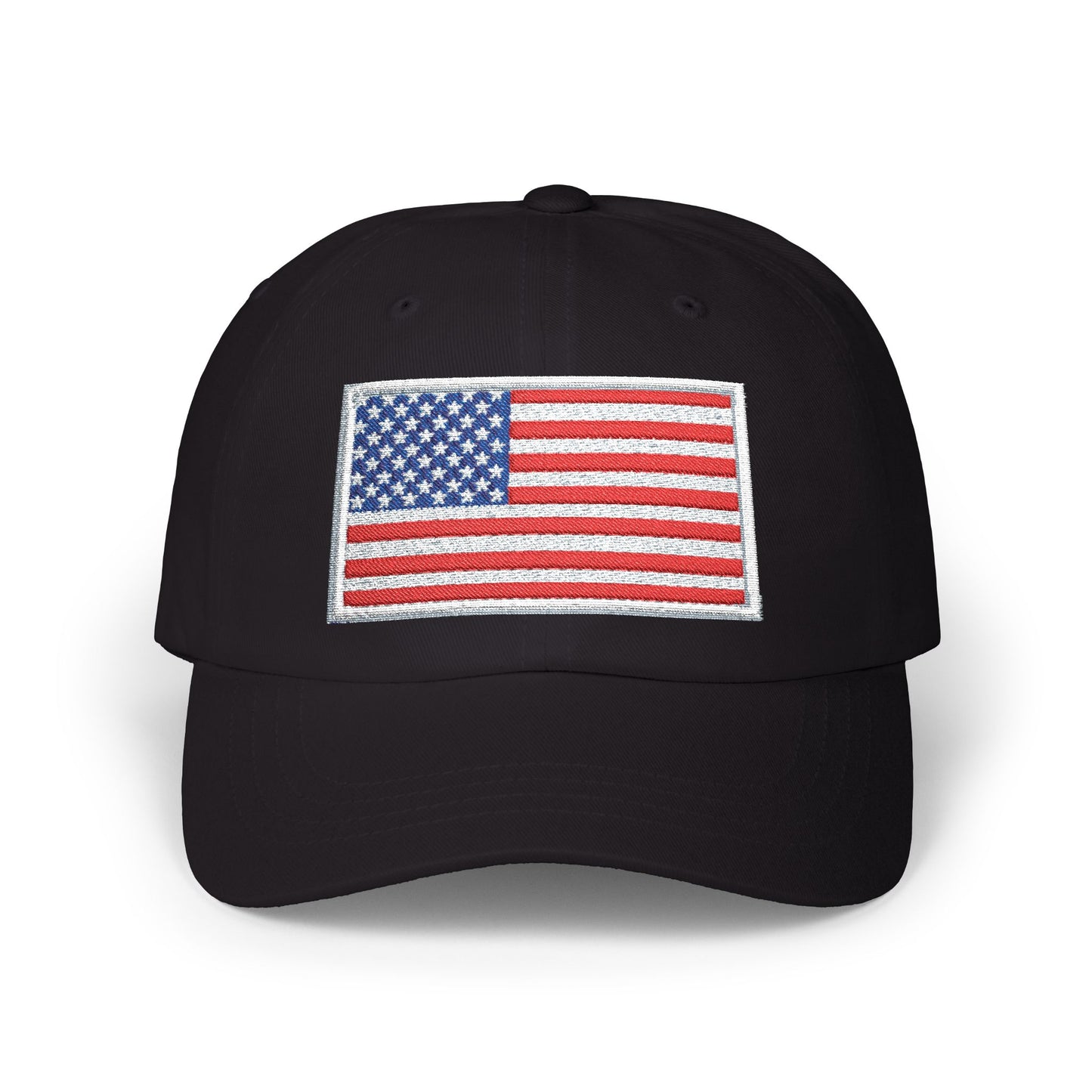 Dad Cap - Embroidered American Flag